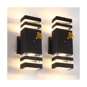 Boxcupin Bxowls6 Dusk To Dawn Led Outdoor Lighting 2 Pack 3000k Warm White Exterior Light Fix