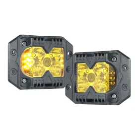 By-s2-wy Boyueautos Amber Flush Mount Led Pods 3 Inch 40w Offroad Driving Lights With Side Shoot