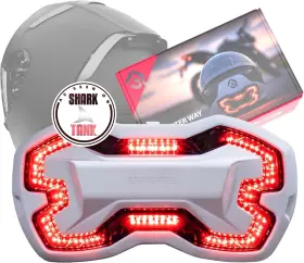 Brake Free 860012139019 Helmet Light - Smart Wireless Motorcycle Lights- Weatherproof Led
