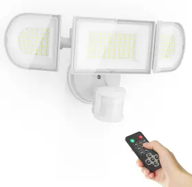 100w Branded 313115123114 Led Security Lights Outdoor 9000lm Motion Sensor Flood Light Dusk To Dawn