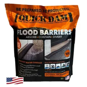 Branded 445025368361 Water Activated 10 Ft. Flood Barrier 1-pack