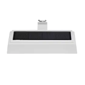 Branded 842674053117 2 Pack Of Solar Powered 10 Lumens Integrated Led White Roof Gutter Light
