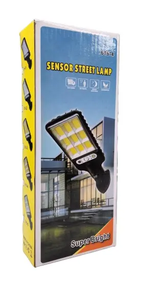 616-5 Bright 944580310774 Sensor Street Lamp Security Light Super Motion Activated Solar