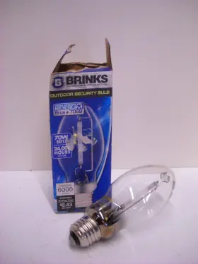Ed17 Brinks 039208977913 Outdoor Security Bulb #7069 For Model #7256 6000 Lumens 70w