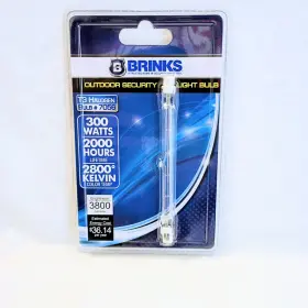 1609c-upi Brinks T3 Halogen #7056 300 Watts Outdoor Security Light Bulb