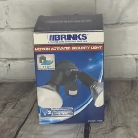 71098 Brinks Motion Sensor Flood Light 2-light