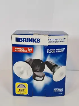 7120b Brinks 110-degree Motion Par Security Light Sensor Flood Outdoor Lamp Spot New