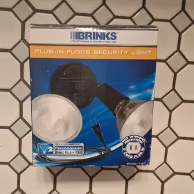 7161b Brinks Flood Light Bronze Corded Weather Resistant Heavy Duty Outdoor