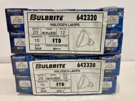 642320 Bulbrite 739698613055 20 W W.flood 12 Volts Mr 11 Pack Of