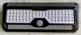 58195 Bunker Hill Solar Security Light Motion Detection 1000 Lumens Tested And Works