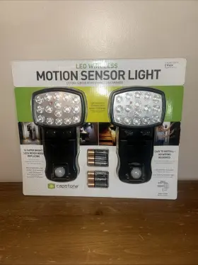 Capstone 631052025903 Lighting - Led Wireless Motion Sensor Light 2 Pack New/sealed
