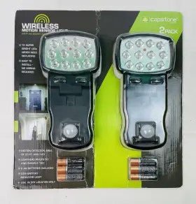 Capstone 631052025941 Lighting - Led Wireless Motion Sensor Light 2 Pack New/sealed