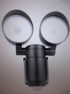 199105 Cedar Hill Led Motion Activated Battery-operated Security Flood Light 1000 Lumen