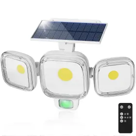Ctso053 Cinoton Solar Motion Sensor Outdoor Lights 3 Modes Led Security Flood Light