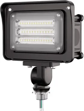 Fl35-30w Cinoton 30w Dusk To Dawn Led Flood Light Outdoor 4200lm Ip65 Waterproof Securit