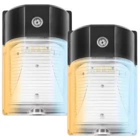 Ml-wpa-26w-p Cinoton Led Wall Pack Light 2-pack Outdoor Security Floodlights