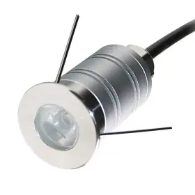 Cnbrighter 727542873472 Led In-ground Well Light Mini 15 Narrow Beam Angle Spotlight 1w 12v-24v Dc