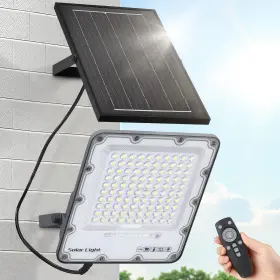 Jx-66100 Cnoijuts 200w Solar Flood Light Outdoor 40000lm 6500k Led Street With Remo