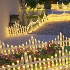 Fl002-n Coco Design Fence Lights Wavy Garden Path Decorative Outdoor W