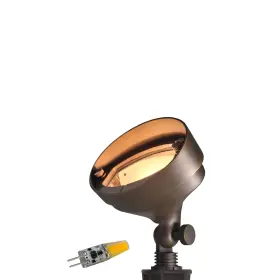 B0bf44zzgl Coloer Brass Led Landscape Flood Light Outdoor 2w 9-17v Low Voltage