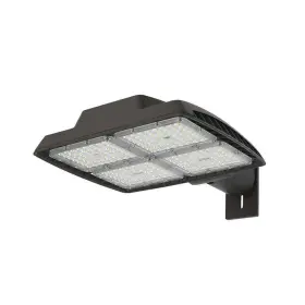 Commercial Electric 1007104296 1300w Equivalent Integrated Led Bronze Dusk To Dawn Area Light