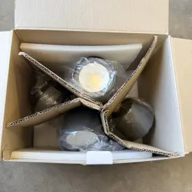 Commercial Electric 192968032459 240 Motion Active Dusk To Dawn Bronze Security Flood Light