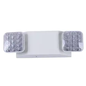 Commercial Electric 313057227284 1-pack Rectangle 11-watt Equivalent Integrated Led White Emergency Light With Ni