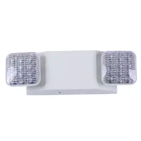 Commercial Electric 445016430497 Rectangle 11-watt Equivalent Integrated Led White Emergency Light With Ni-cad 6