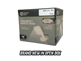 Commercial Electric 853711008397 Brand New - Single Head Led Gray Emergency Light