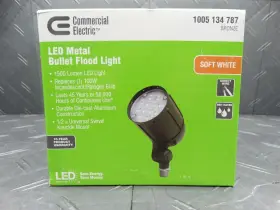 Cev5blf12brz Commercial Electric Led Bullet Flood Light With Mounting Bracket Landscape