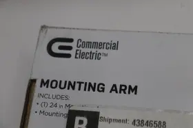 Ea24ce Commercial Electric Area Light Mounting Arm 16.8 Inch