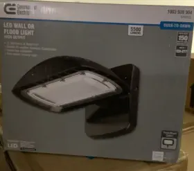 Fsn50-pc-4k-bz Commercial Electric 350-watt Equivalent Led Dusk To Dawn Outdoor Security Light