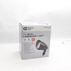 Lspm-7w01 Commercial Electric Integrated Led Landscape Flood Light Hardwired 550lm 7w