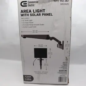 S10flpnlmmsolhd Commercial Electric Solar Powered Motion Activated Integrated Led Flood Light