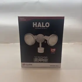 Ms245rw Cooper Lighting Halo/cooper White Motion Detector Floodlight Ms245rw Cooper Lighting Halo/cooper White Motion Detector Floodlight
