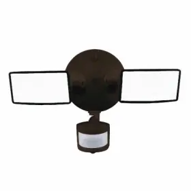 Tgs2s402msrb Cooper Lighting 4 Pack - Halo Motion-activated Led Floodlight Squared Twin Fixture Selectable