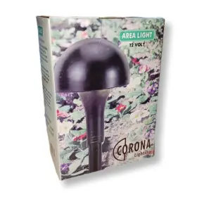Cl-625 Corona 683374006252 Low Voltage 12v Area Light Alum Mushroom Black Commercial Grade