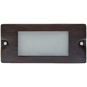 Cl-344b-gm Corona Brass Surface Mounted Step/wall Fixture Operating Low Voltage