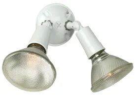Ph-2w Craftmade Ph-2 White 2-light 4-3/8 Inch W Outdoor Dual Head Flood Light