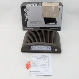 Cuso4db-nd Current Compass Cuso Slim Led Ac/emergency Outdoor Light With Motion Detection