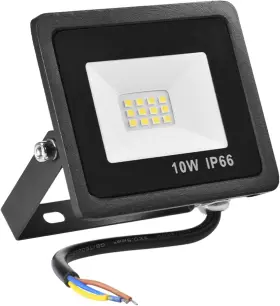 Cutever 091696729641 10w Led Flood Lights Outdoor Ip66 Waterproof Security Fixture 6500k Har