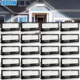 20x1000w Cutever 093543862693 Led Flood Light Cool White Outdoor Stadium Soccer Field Arena Spotlight