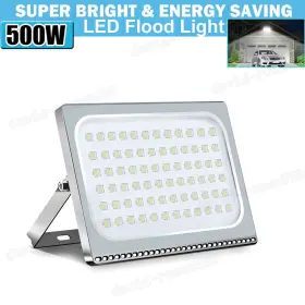 Zt1550011aq Cutever 500watt Led Flood Light Super- Bright Stadium Cool White Garage Patio