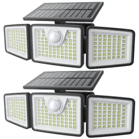 B0d47ft8ln Daphino 2500lm Solar Lights Outdoor With Motion Sensor 3 Head 270 Wide Angle