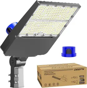Sd240 Deepn Outdoor 240w Led Parking Lot Flood Light Shoebox Pole 6500k