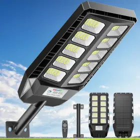 Tw1001 Deepn Solar Lights Outdoor Ip66 Waterproof Street 1pack Black