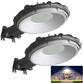 Sn0gg01 Deerdance Led Barn Light Dusk To Dawn Outdoor Lighting With 80w 10000lm 5000