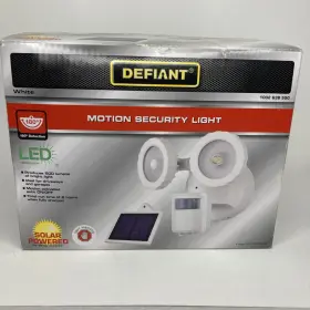 1002638550 Defiant 180 Motion Sensor Solar Led Outdoor Security Flood Light 500lm