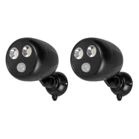 Defiant 192968027905 450-lumen Battery Powered 120-degree Black Motion Activated Integrated Led Flood
