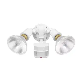 Defiant 313111291275 Par 180 Adjustable Gray 2-head Motion Sensor Security Weather Resistant Flood L